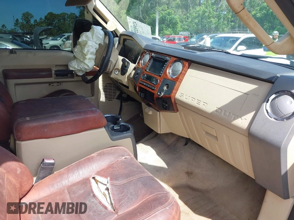 2010 Ford F-250 XL with VIN 1FTSW2BR0AEA90740, listed as a IAAI auction lot 42592299 with 115,200 mi miles and . Bid and sale history available at DreamBid. Image 5.