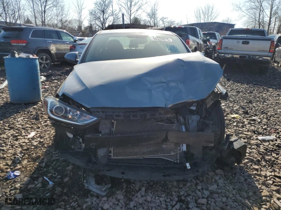 2017 Hyundai Elantra SE with VIN KMHD84LF0HU261176, listed as a Copart auction lot 48322675 with 115,295 mi miles and Salvage Title. Bid and sale history available at carsss.com. Image 5.