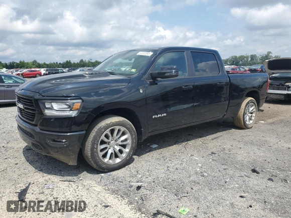 2023 Ram 1500 Laramie with VIN 1C6SRFRT1PN577199, listed as a Copart auction lot 64833895 with 22,119 mi miles and Salvage title. Bid and sale history available at DreamBid. Image 1.