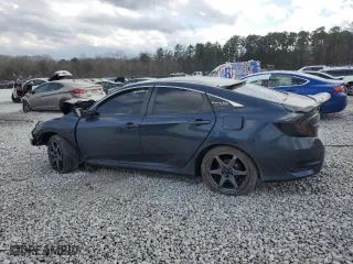 2019 Honda Civic Sedan LX with VIN 2HGFC2F69KH548992, listed as a Copart auction lot 47813115 with 0 mi miles and Salvage Title. Bid and sale history available at carsss.com. Image 2.