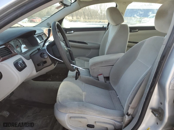 2009 Chevrolet Impala LS with VIN 2G1WB57K991268242, listed as a Copart auction lot 47376215 with NaN miles and Salvage Title. Bid and sale history available at carsss.com. Image 7.