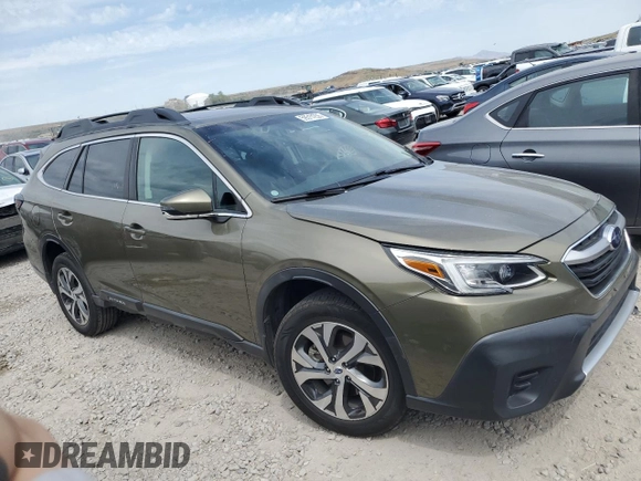 2020 Subaru Outback Limited with VIN 4S4BTANCXL3103580, listed as a Copart auction lot 59314255 with 56,850 mi miles and Salvage title. Bid and sale history available at DreamBid. Image 4.