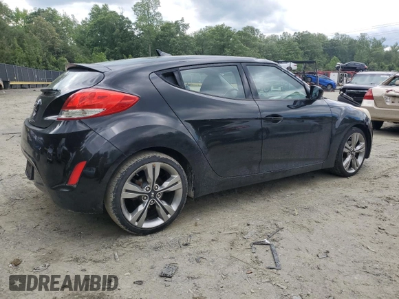 2013 Hyundai Veloster w/Gray Int z VIN KMHTC6AD2DU106887, wystawiony jako Copart lot #58149635 z przebiegiem 159 914 mil mil oraz Szkoda całkowita • Salvage title. Historia ofert i sprzedaży dostępna na DreamBid. Obrazek 3.