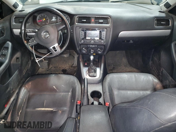 2012 Volkswagen Jetta Sedan SEL w/Sunroof with VIN 3VWLX7AJ4CM327525, listed as a Copart auction lot 83566654 with 180,612 mi miles and Salvage Title. Bid and sale history available at carsss.com. Image 8.