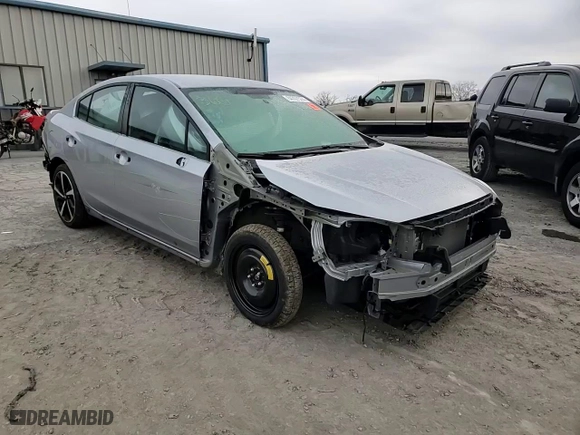2021 Subaru Impreza Sport with VIN 4S3GKAL66M3604025, listed as a Copart auction lot 84707574 with 81,054 mi miles and Salvage Title. Bid and sale history available at carsss.com. Image 11.