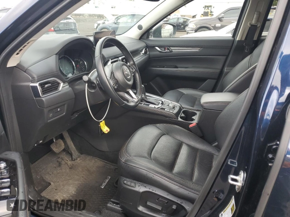 2022 Mazda CX-5 2.5 S Premium Package with VIN JM3KFBDM8N1523940, listed as a Copart auction lot 49619375 with 47,625 mi miles and Salvage Title. Bid and sale history available at carsss.com. Image 7.