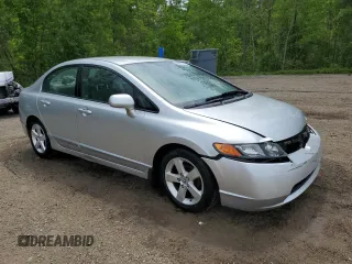 2006 Honda Civic LX with VIN 2HGFA16506H009951, listed as a Copart auction lot 58567355 with 140,813 mi miles and Clean title. Bid and sale history available at DreamBid. Image 4.