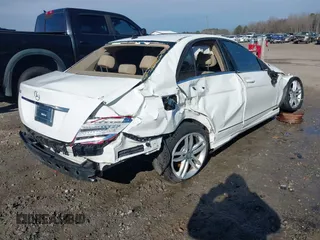 2014 Mercedes-Benz C 250 Sport with VIN WDDGF4HB8EA942184, listed as a IAAI auction lot 41322583 with Not Provided miles and . Bid and sale history available at carsss.com. Image 4.
