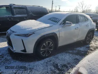 2021 Lexus UX with VIN JTHX3JBH2M2040913, listed as a Copart auction lot 88754455 with 38,776 mi miles and Salvage Title. Bid and sale history available at carsss.com. Image 1.