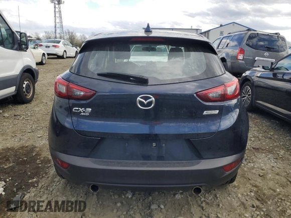 2016 Mazda CX-3 Sport with VIN JM1DKFB7XG0131889, listed as a Copart auction lot 50732405 with 202,626 mi miles and Salvage Title. Bid and sale history available at DreamBid. Image 6.