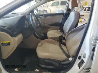 2017 Hyundai Accent SE with VIN KMHCT4AE5HU326141, listed as a Copart auction lot 46502905 with Not Provided miles and Salvage Title. Bid and sale history available at carsss.com. Image 7.