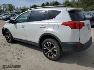 2015 Toyota RAV4 Limited with VIN JTMDFREV1FD167588, listed as a Copart auction lot 52749895 with 60,141 mi miles and Salvage Title. Bid and sale history available at carsss.com. Image 2.