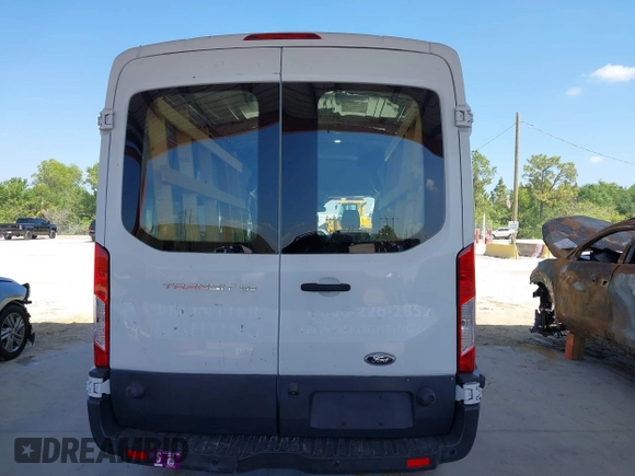 2017 Ford Transit z VIN 1FTYE2CM1HKA13709, wystawiony jako IAAI lot #41933179 z przebiegiem 147 539 mil mil oraz . Historia ofert i sprzedaży dostępna na DreamBid. Obrazek 16.