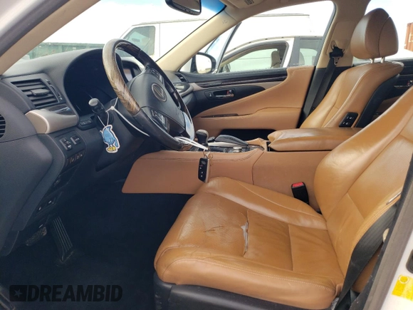 2014 Lexus LS 460 with VIN JTHCL5EF3E5021383, listed as a Copart auction lot 43451725 with 154,154 mi miles and Salvage Title. Bid and sale history available at DreamBid. Image 7.
