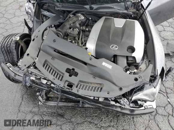 2015 Lexus RC 350 F Sport with VIN JTHHE5BC7F5007529, listed as a Copart auction lot 51106915 with 108,008 mi miles and Salvage title. Bid and sale history available at DreamBid. Image 12.