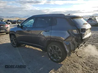 2021 Jeep Compass 80th Anniversary with VIN 3C4NJCEB0MT549124, listed as a Copart auction lot 48938635 with 28,973 mi miles and Salvage Title. Bid and sale history available at carsss.com. Image 2.