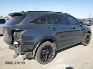 2023 Kia Sorento SX z VIN 5XYRK4LF9PG215910, wystawiony jako Copart lot #49861025 z przebiegiem 25 007 mil mil oraz Szkoda całkowita • Salvage title. Historia ofert i sprzedaży dostępna na DreamBid. Obrazek 3.