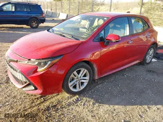 2021 Toyota Corolla Hatchback SE with VIN JTND4MBE2M3119139, listed as a IAAI auction lot 41028076 with 33,324 mi miles. Bid and sale history available at carsss.com. Image 18.