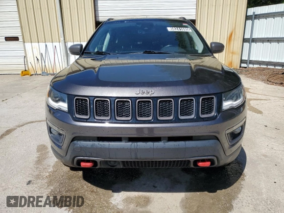 2021 Jeep Compass Trailhawk with VIN 3C4NJDDB7MT598280, listed as a Copart auction lot 58241695 with 116,928 mi miles and Salvage title. Bid and sale history available at DreamBid. Image 5.