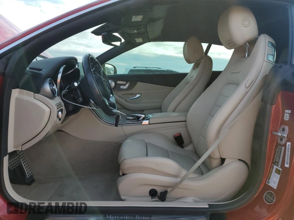 2017 Mercedes-Benz C 300 with VIN WDDWK4JB2HF430767, listed as a Copart auction lot 83460074 with Not Provided miles and Salvage Title. Bid and sale history available at DreamBid. Image 7.