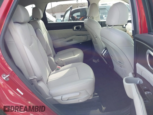 2023 Kia Sorento SX Prestige with VIN KNDRMDLH8P5165845, listed as a IAAI auction lot 41705546 with 17,219 mi miles and . Bid and sale history available at DreamBid. Image 8.