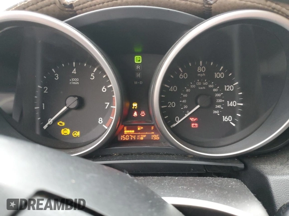 2010 Mazda 3 i Touring with VIN JM1BL1SG8A1268788, listed as a Copart auction lot 50694945 with 150,741 mi miles and Salvage Title. Bid and sale history available at DreamBid. Image 9.