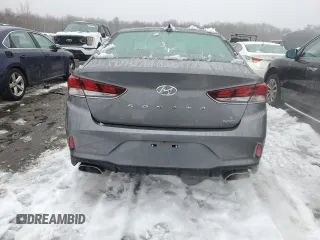 2019 Hyundai Sonata SEL with VIN 5NPE34AF9KH814791, listed as a Copart auction lot 44158555 with 54,496 mi miles and Salvage Title. Bid and sale history available at DreamBid. Image 6.