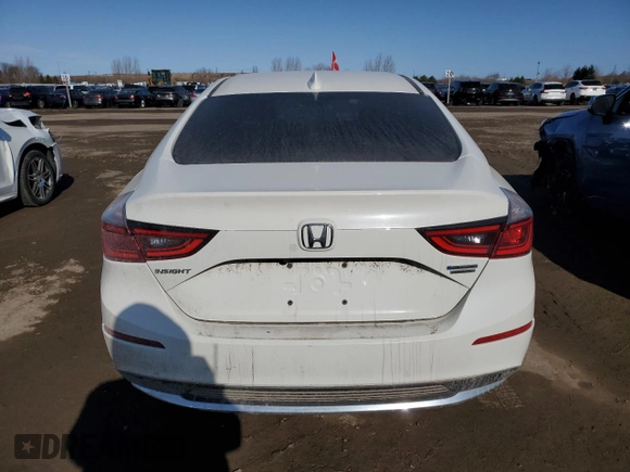 2019 Honda Insight Touring with VIN 19XZE4F71KE400163, listed as a Copart auction lot 47082745 with 83,654 mi miles and Salvage Title. Bid and sale history available at carsss.com. Image 6.