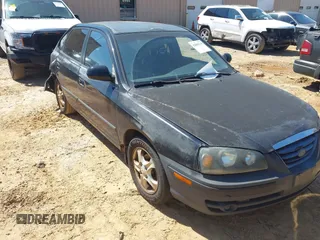 2005 Hyundai Elantra GLS with VIN KMHDN56D35U150190, listed as a IAAI auction lot 42005231 with 217,677 mi miles and . Bid and sale history available at DreamBid. Image 1.