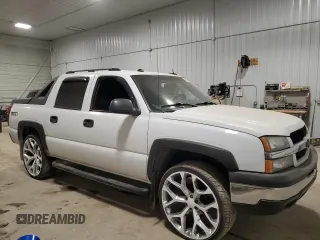 2004 Chevrolet Avalanche z VIN 3GNEK12T94G227273, wystawiony jako Copart lot #88109865 z przebiegiem Nie podano mil oraz Szkoda całkowita • Salvage title. Historia ofert i sprzedaży dostępna na DreamBid. Obrazek 4.