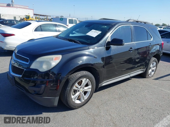 2012 Chevrolet Equinox LT w/1LT with VIN 2GNALDEK1C6164387, listed as a IAAI auction lot 41751331 with 182,225 mi miles. Bid and sale history available at carsss.com. Image 2.