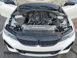 2022 BMW 3 Series M340i with VIN 3MW5U7J07N8C40822, listed as a Copart auction lot 84839034 with 92,672 mi miles and Salvage Title. Bid and sale history available at carsss.com. Image 11.