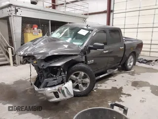 2018 Ram 1500 Big Horn with VIN 3C6RR7LT9JG131072, listed as a IAAI auction lot 41516430 with 63,893 mi miles. Bid and sale history available at carsss.com. Image 2.