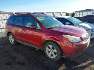 2014 Subaru Forester 2.5i Premium with VIN JF2SJAEC7EH515599, listed as a IAAI auction lot 41835749 with 160,387 mi miles. Bid and sale history available at carsss.com. Image 1.