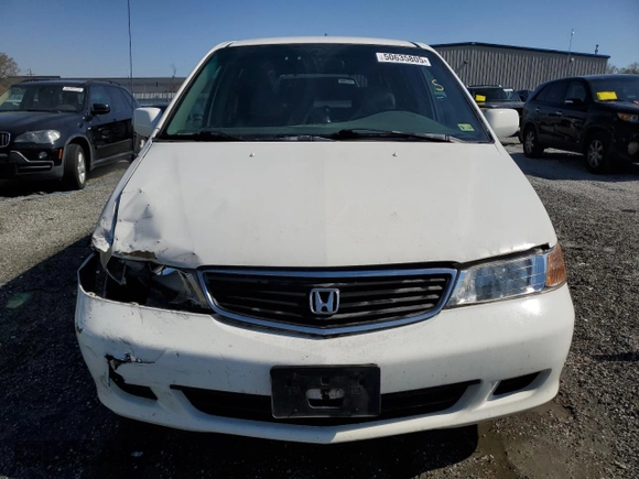 2000 Honda Odyssey EX with VIN 2HKRL1861YH564896, listed as a Copart auction lot 50635805 with 156,313 mi miles and Salvage Title. Bid and sale history available at DreamBid. Image 5.