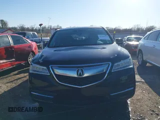 2016 Acura MDX with VIN 5FRYD3H24GB007445, listed as a IAAI auction lot 41720627 with 127,947 mi miles. Bid and sale history available at carsss.com. Image 12.