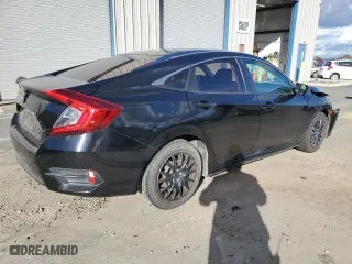 2018 Honda Civic Sedan LX with VIN 2HGFC2F52JH574629, listed as a Copart auction lot 45517785 with 88,661 mi miles and Salvage Title. Bid and sale history available at carsss.com. Image 3.