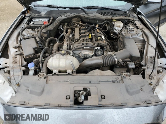 2023 Ford Mustang EcoBoost with VIN 1FA6P8TH3P5110730, listed as a Copart auction lot 59754905 with 31,477 mi miles and Salvage title. Bid and sale history available at DreamBid. Image 11.