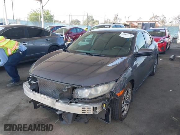 2017 Honda Civic LX z VIN 2HGFC2F53HH538362, wystawiony jako IAAI lot #42095715 z przebiegiem 156 799 mil mil oraz . Historia ofert i sprzedaży dostępna na DreamBid. Obrazek 2.