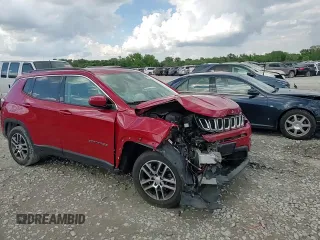 2017 Jeep Compass Latitude z VIN 3C4NJDBB1HT665979, wystawiony jako Copart lot #56522185 z przebiegiem 69 646 mil mil oraz Szkoda całkowita • Salvage title. Historia ofert i sprzedaży dostępna na DreamBid. Obrazek 13.