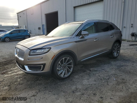 2020 Lincoln Nautilus Reserve with VIN 2LMPJ6K94LBL01559, listed as a Copart auction lot 77172604 with 60,382 mi miles and Salvage Title. Bid and sale history available at carsss.com. Image 1.