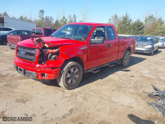 2013 Ford F-150 XL with VIN 1FTFX1CF5DFD93332, listed as a IAAI auction lot 41397199 with 132,903 mi miles. Bid and sale history available at carsss.com. Image 17.