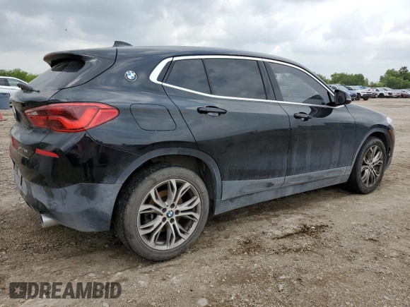 2019 BMW X2 sDrive28i with VIN WBXYJ3C52K5N14885, listed as a Copart auction lot 54079395 with 91,564 mi miles and Salvage title. Bid and sale history available at DreamBid. Image 3.