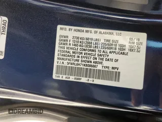 2019 Honda Odyssey EX-L z VIN 5FNRL6H71KB086667, wystawiony jako Copart lot #56718025 z przebiegiem 150 085 mil mil oraz Szkoda całkowita • Salvage title. Historia ofert i sprzedaży dostępna na DreamBid. Obrazek 13.