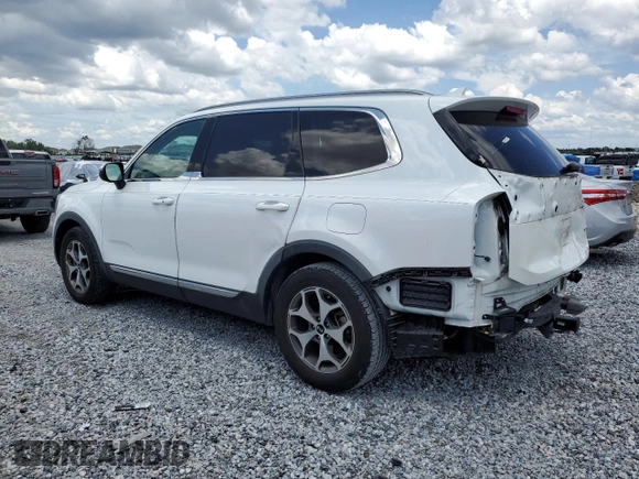 2020 Kia Telluride EX с VIN 5XYP34HC9LG042709, выставлен на аукционе Copart как лот 64284415 с пробегом 82 846 миль миль и Списание • Salvage title. История ставок и продаж доступна на DreamBid. Изображение 2.