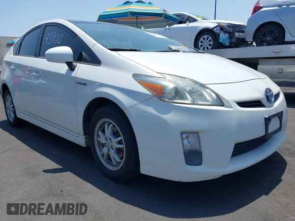 2010 Toyota Prius II z VIN JTDKN3DU7A0206653, wystawiony jako IAAI lot #42443900 z przebiegiem 175 165 mil mil oraz . Historia ofert i sprzedaży dostępna na DreamBid. Obrazek 1.