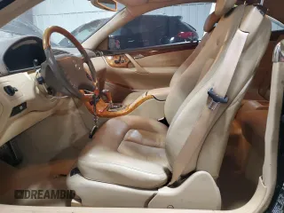 2000 Mercedes-Benz CL 500/600 z VIN WDBPJ75J5YA002286, wystawiony jako Copart lot #57941605 z przebiegiem 66 900 mil mil oraz Szkody całkowita. Historia ofert i sprzedaży dostępna na DreamBid. Obrazek 7.