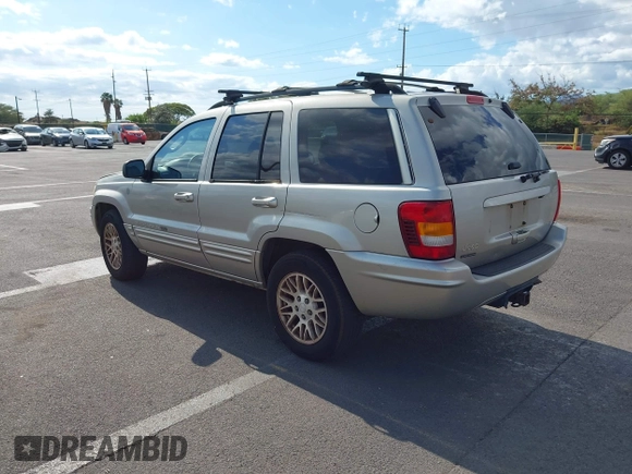 2004 Jeep Grand Cherokee Limited with VIN 1J4GW58N54C299669, listed as a IAAI auction lot 42369745 with 90,240 mi miles and . Bid and sale history available at DreamBid. Image 3.