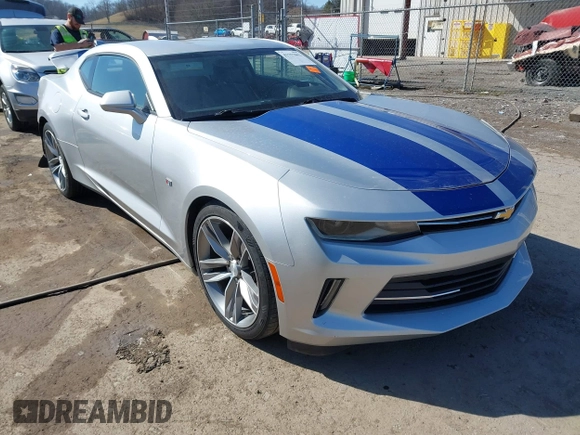 2018 Chevrolet Camaro 1LT with VIN 1G1FB1RS3J0149110, listed as a IAAI auction lot 41757802 with 58,795 mi miles and . Bid and sale history available at DreamBid. Image 1.