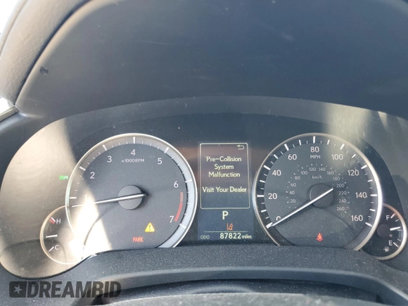 2022 Lexus RX with VIN 2T2HZMAAXNC222254, listed as a Copart auction lot 48071845 with 87,822 mi miles and Salvage Title. Bid and sale history available at carsss.com. Image 9.